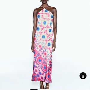 Midi Halter Zara Dress